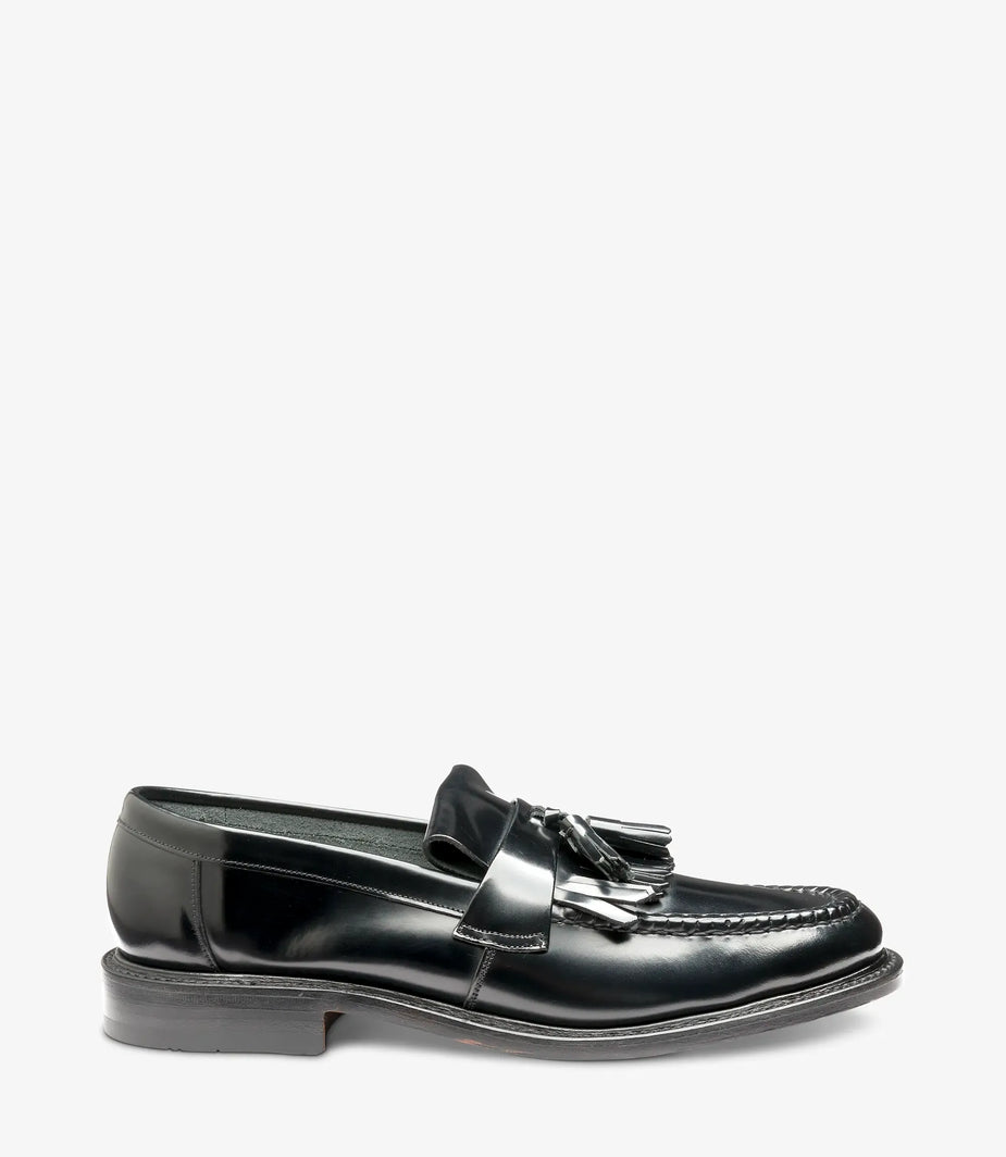 Brighton Black Polished Leather